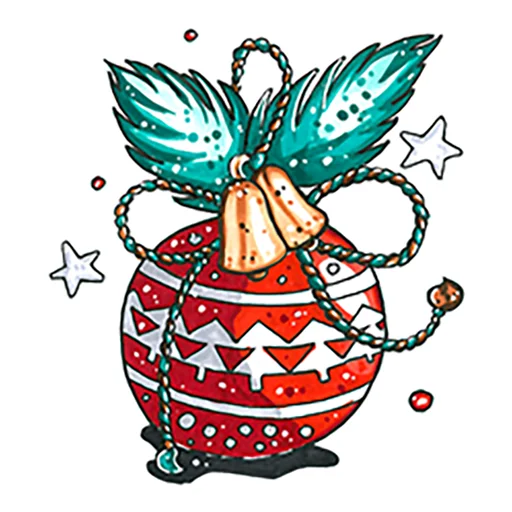 😀 Стикер «Xmas Новый год» для Telegram