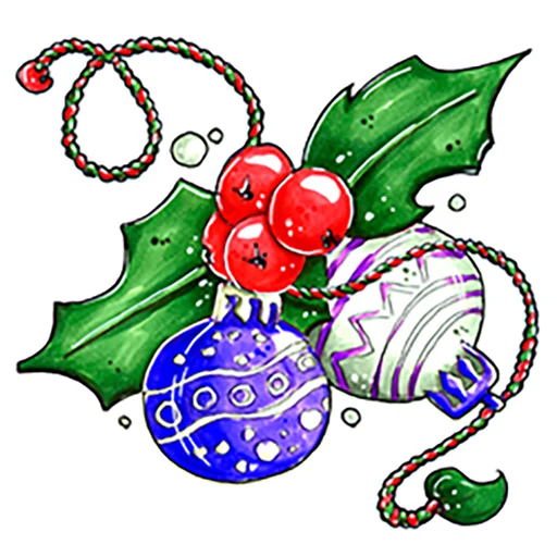 🥰 Стикер «Xmas Новый год» для Telegram