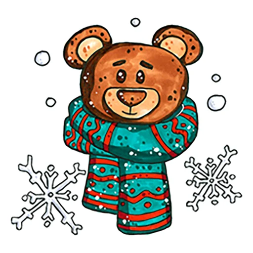 😁 Стикер «Xmas Новый год» для Telegram