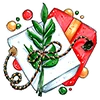 Стикер 58 Xmas2 ×