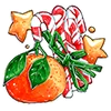 Стикер 60 Xmas2 ×