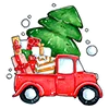 Стикер 43 Xmas2 ×