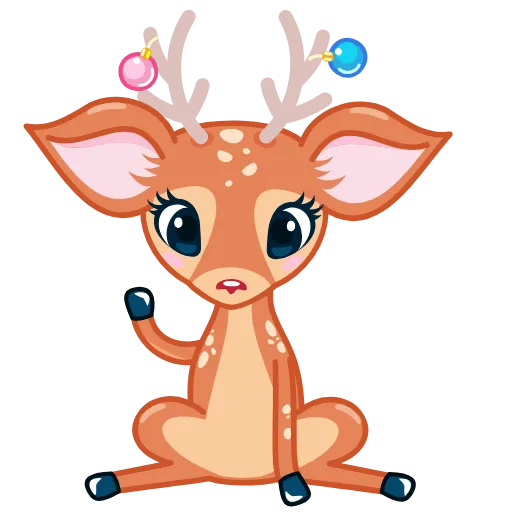 👋 Стикер «Олень» для Telegram