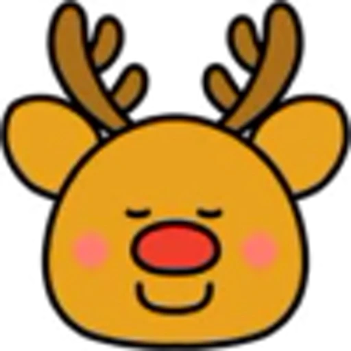 🦌 Эмодзи «CHRISTMAS» для Telegram