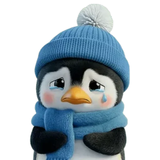 🐧 Стикер «Новогодний Пингвин» для Telegram