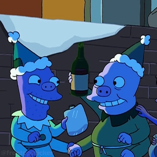 🍻 Стикер «Xmas Story» для Telegram