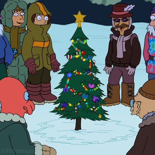 🎄 Стикер «Xmas Story» для Telegram