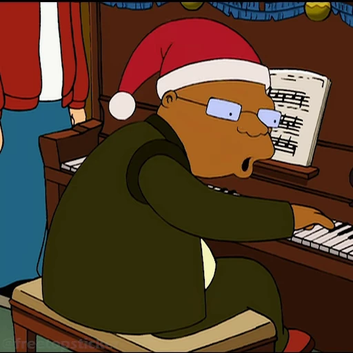 🎹 Стикер «Xmas Story» для Telegram
