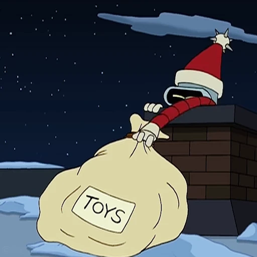 😵 Стикер «Xmas Story» для Telegram