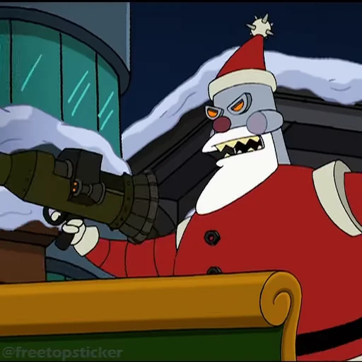🔫 Стикер «Xmas Story» для Telegram