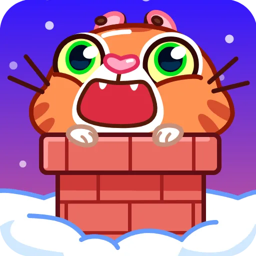 Стикер 16 Christmas Tiger