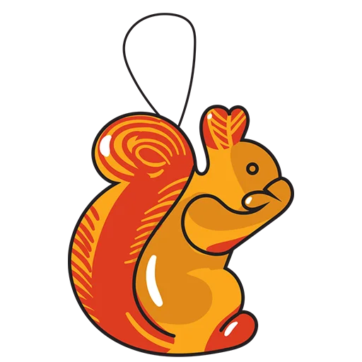 🐿 Стикер «Christmas decorations» для Telegram