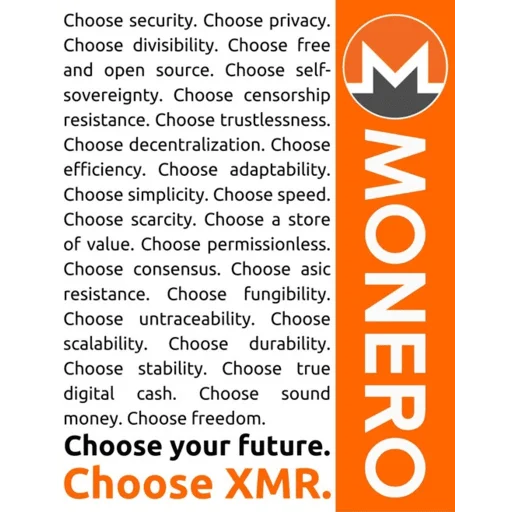 💯 Стикер «XMR 2025» для Telegram