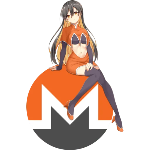 👀 Стикер «XMR 2025» для Telegram