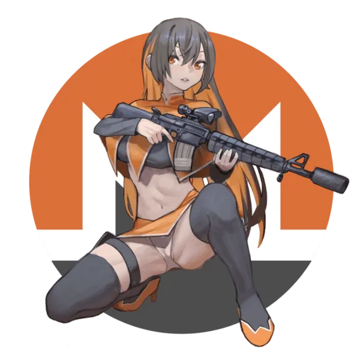 🔫 Стикер «XMR 2025» для Telegram