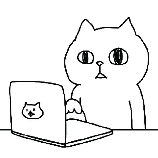 💬 Стикер «Kakao Cat» для Telegram