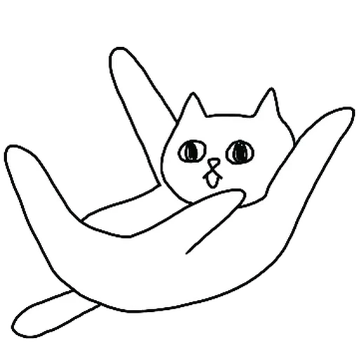 💬 Стикер «Kakao Cat» для Telegram