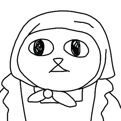 💬 Стикер «Kakao Cat» для Telegram