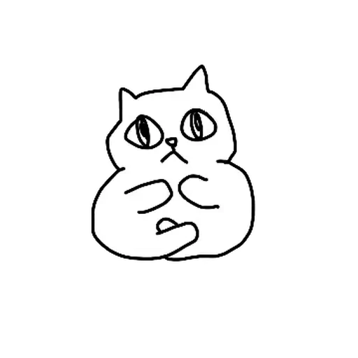 💬 Стикер «Kakao Cat» для Telegram