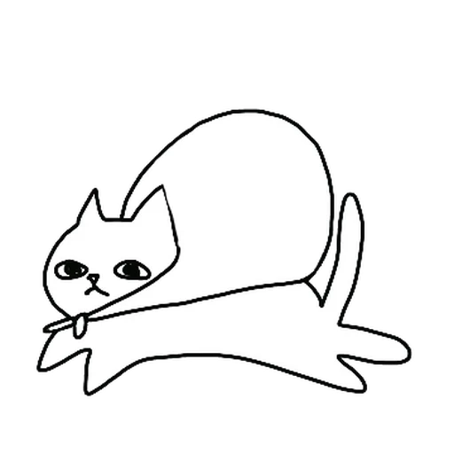 💬 Стикер «Kakao Cat» для Telegram