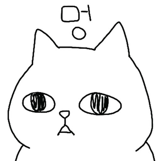 💬 Стикер «Kakao Cat» для Telegram