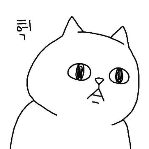 💬 Стикер «Kakao Cat» для Telegram