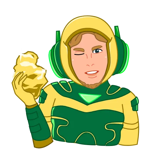 ⚜️ Стикер «Xela Earth» для Telegram