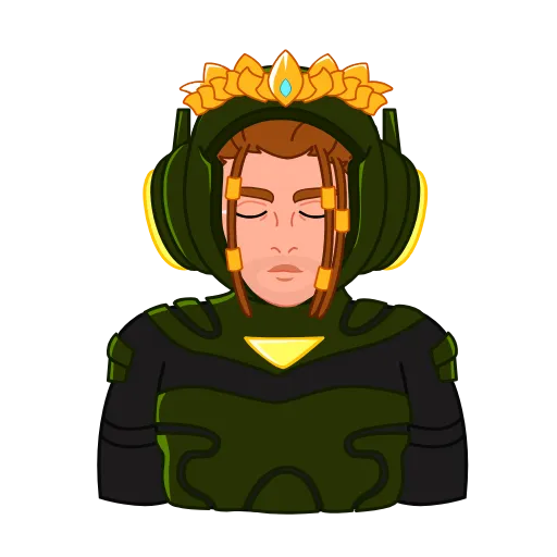 🤴 Стикер «Xela Earth» для Telegram