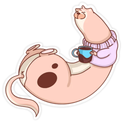 🤤 Стикер «Хорёк Игорёк» для Telegram