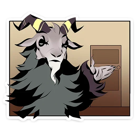 😒 Стикер «Master of the Forest Хозяин леса» для Telegram