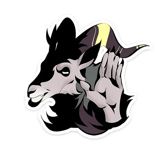 😬 Стикер «Master of the Forest Хозяин леса» для Telegram
