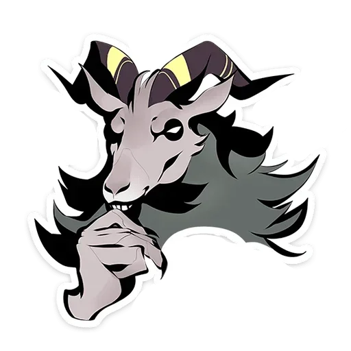 😈 Стикер «Master of the Forest Хозяин леса» для Telegram