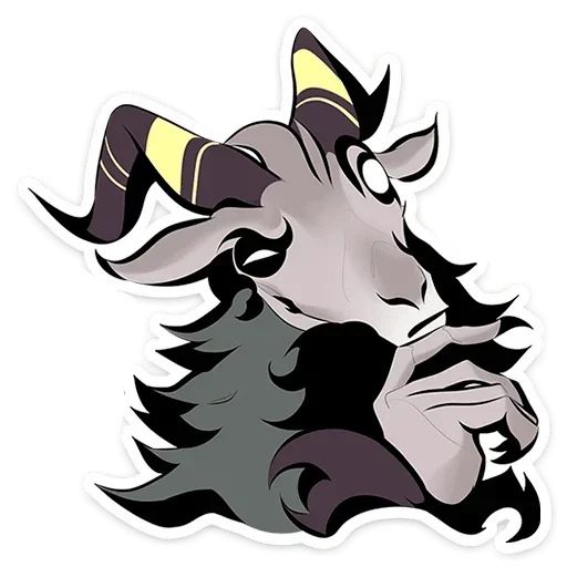 🤔 Стикер «Master of the Forest Хозяин леса» для Telegram