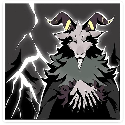 🟩 Стикер «Master of the Forest Хозяин леса» для Telegram