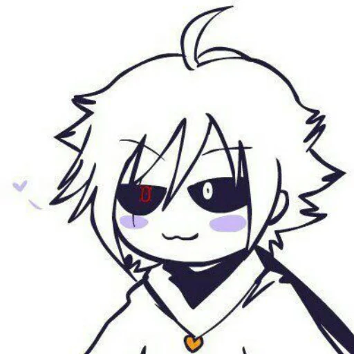 💫 Стикер «X-tale chara >3» для Telegram
