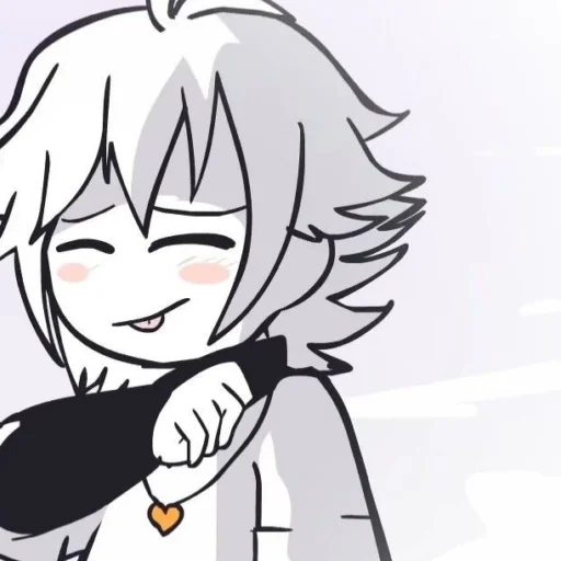 💫 Стикер «X-tale chara >3» для Telegram