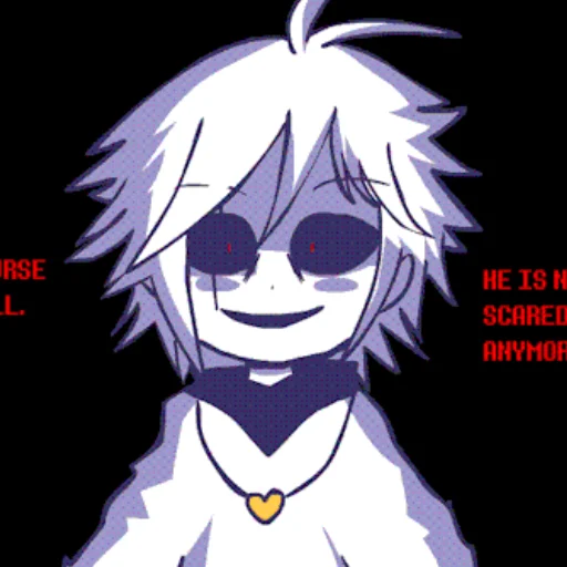 💫 Стикер «X-tale chara >3» для Telegram