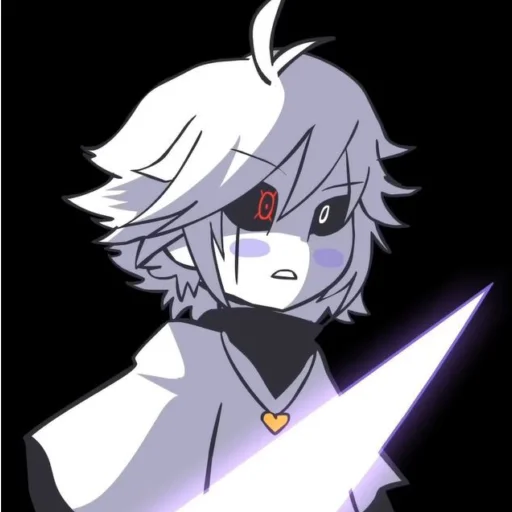 💫 Стикер «X-tale chara >3» для Telegram