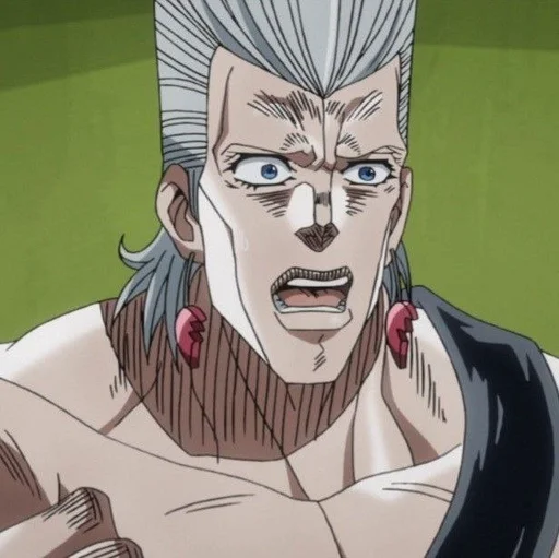 😱 Стикер «Jean Pierre Polnareff» для Telegram