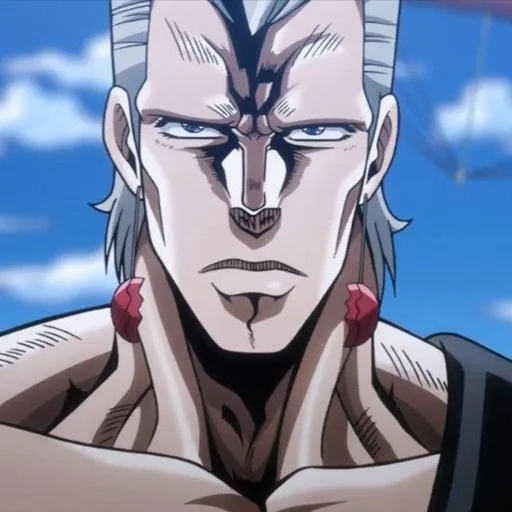 😎 Стикер «Jean Pierre Polnareff» для Telegram