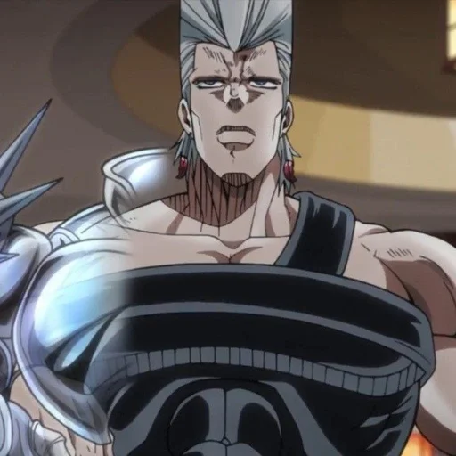 😒 Стикер «Jean Pierre Polnareff» для Telegram