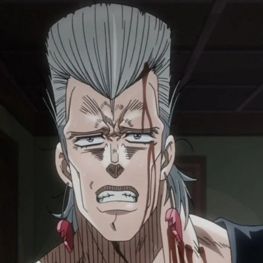 😱 Стикер «Jean Pierre Polnareff» для Telegram