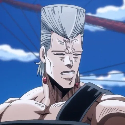 😎 Стикер «Jean Pierre Polnareff» для Telegram
