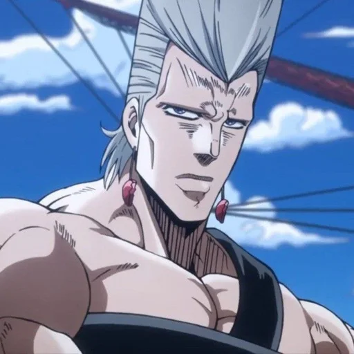 ❤️ Стикер «Jean Pierre Polnareff» для Telegram