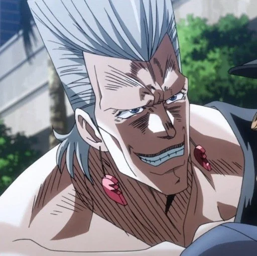 😁 Стикер «Jean Pierre Polnareff» для Telegram