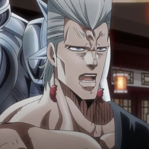 😒 Стикер «Jean Pierre Polnareff» для Telegram