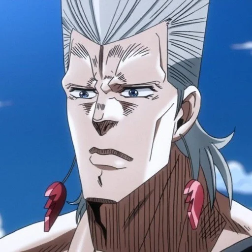 😘 Стикер «Jean Pierre Polnareff» для Telegram