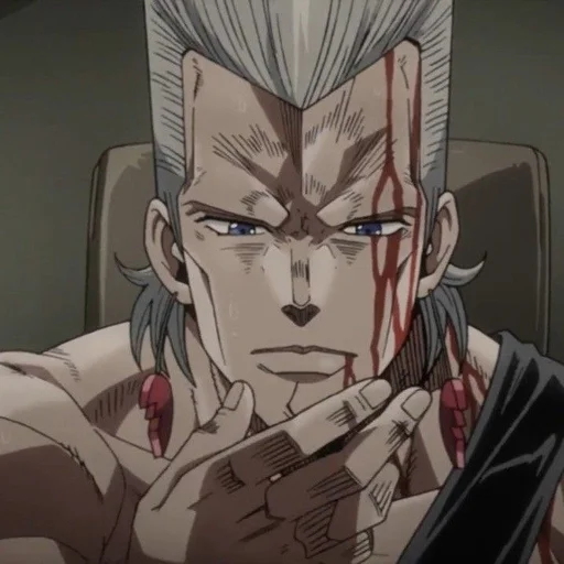 🙈 Стикер «Jean Pierre Polnareff» для Telegram
