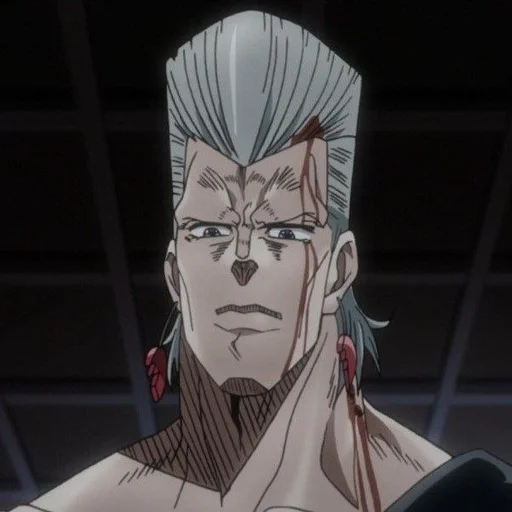 😳 Стикер «Jean Pierre Polnareff» для Telegram