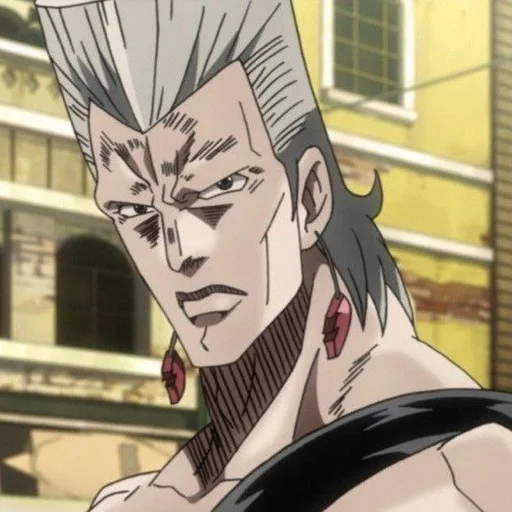 😏 Стикер «Jean Pierre Polnareff» для Telegram